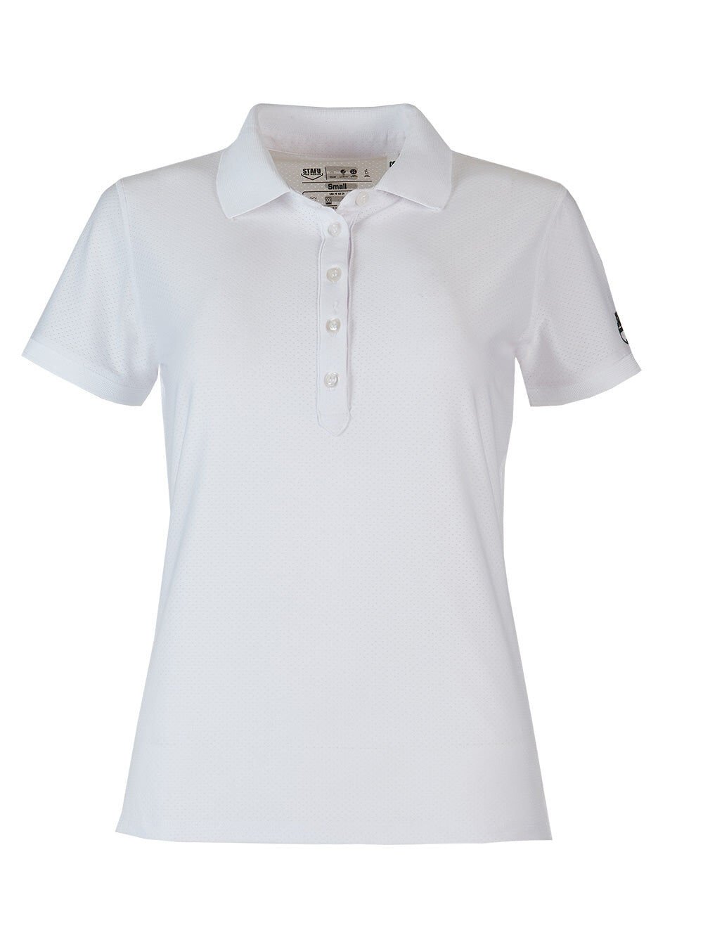 League Kadın UV Korumalı Performans Polo Yaka T-shirt - Beyaz M
