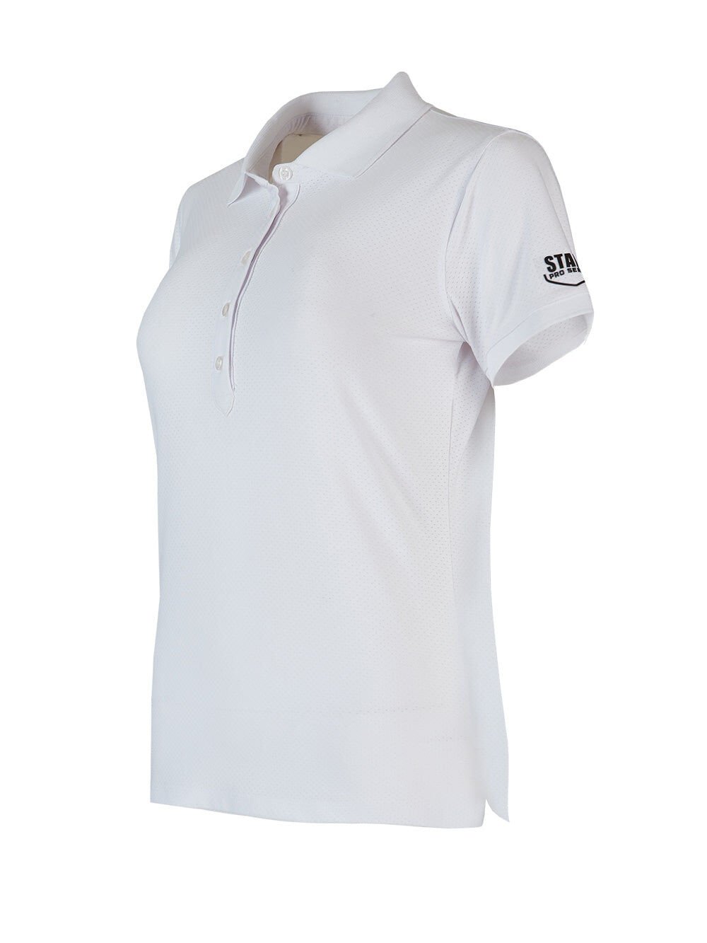 League Kadın UV Korumalı Performans Polo Yaka T-shirt - Beyaz M