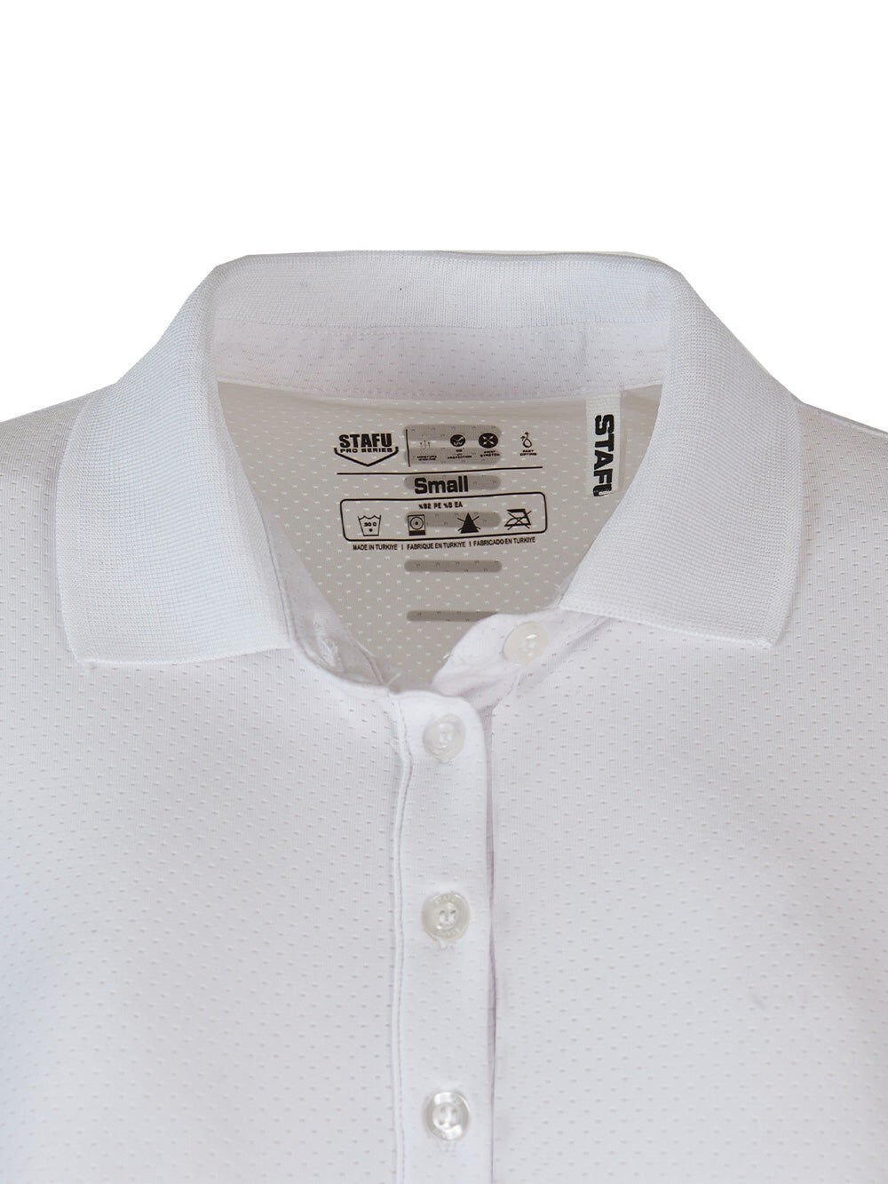 League Kadın UV Korumalı Performans Polo Yaka T-shirt - Beyaz M