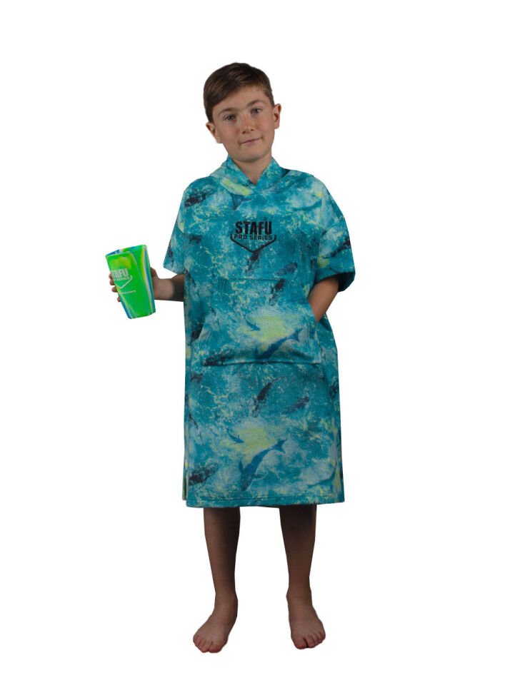 Atlas Jr. Panço Havlu - Shark Green Lime