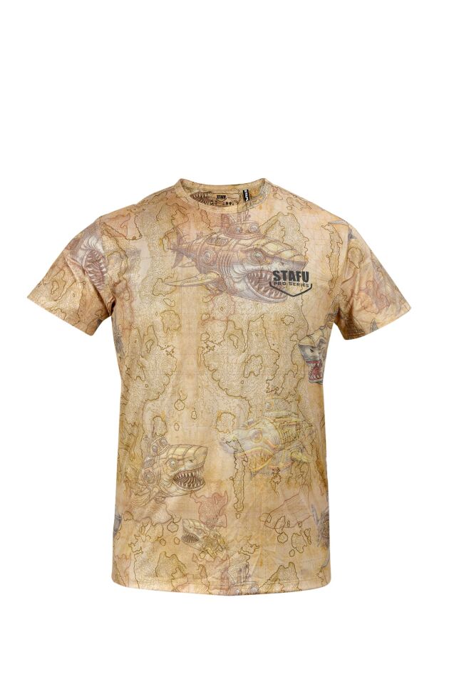 Zero Kısa Kollu UV Korumalı Performans T-shirt - Droid Yellow