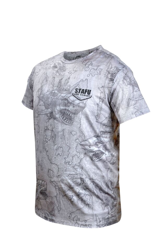 Zero Kısa Kollu UV Korumalı Performans T-shirt - Droid Grey